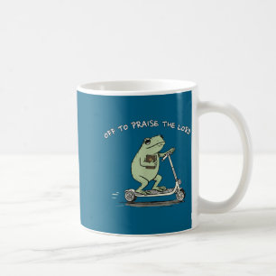 Mug En route pour louer le Seigneur Drôle de mème chré