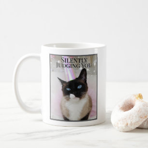 Mug En Silence Vous Jugeant Cute Chat En Tutu Rose