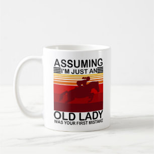 Mug En supposant que je ne suis qu'une vieille dame ét