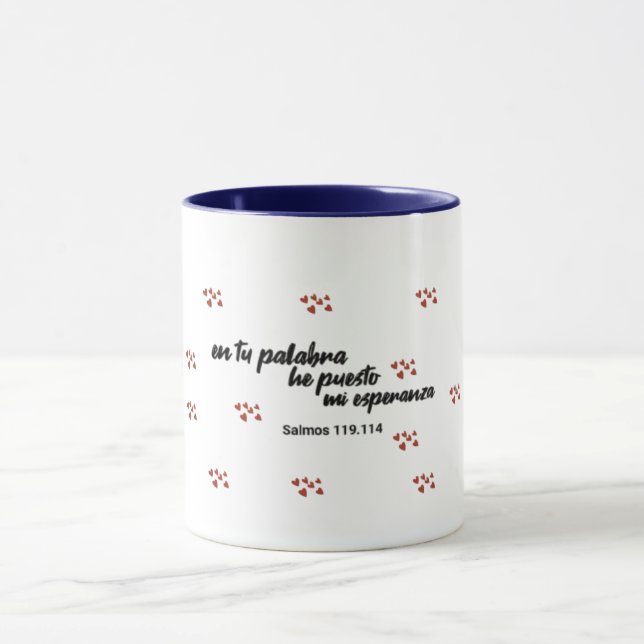 Mug En tu palabra he puesto mi esperanza. (Centre)