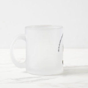 Mug en verre dépoli, 10 oz