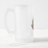 Mug en verre dépoli, 16 oz