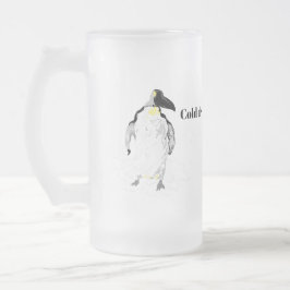 Mug en verre dépoli : froid