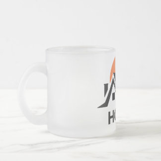 Mug en verre dépoli moderne pour la maison élégant