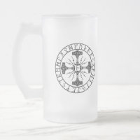 Mug en verre dépoli, Valhalla Oliver | Mjollnir