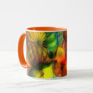 Mug en verre soufflé