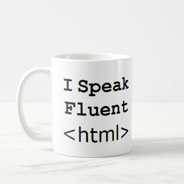 Mug enceinte html (Gauche)