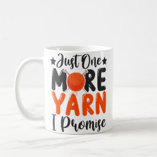 Mug Encore un fil, je promets  Tricot  Broderie