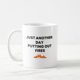Mug Encore un jour Putout Fires manager, patron