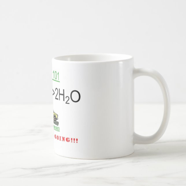 Mug Encouragez l'utilisation de pile à combustible (Droite)