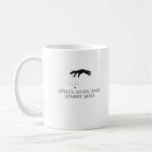 Mug Encre de Whimsigoth - Forêts mystiques, Lunes et M