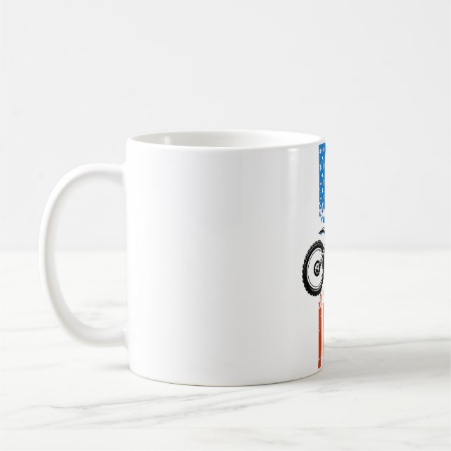 Mug Enduro Motocross Stunt Sports Vélo Dirt Biker My (Gauche)
