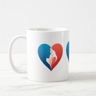 Mug Énergie cardiaque audacieuse - Conception de la Mu