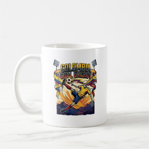 Mug Énergie de but Colombie Skeleton Striker Nations C