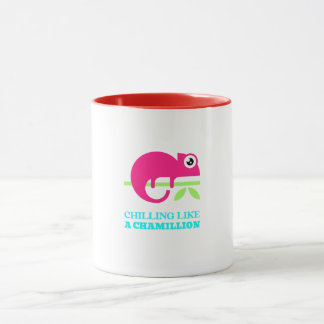 Mug ENFANT COMME UN CHAMILLION BOUGIE colorée