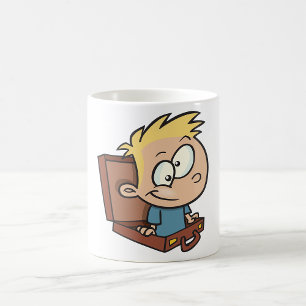 Mug Enfant Dans Une Valise