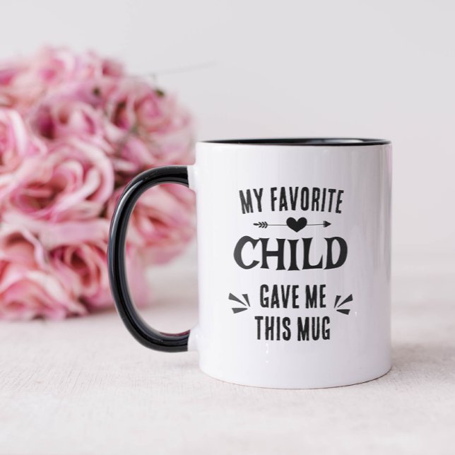 Mug Enfant préféré drôle (Créateur téléchargé)