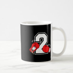 Mug Enfants 2e anniversaire Boy Boy 2 ans Boxer Annive