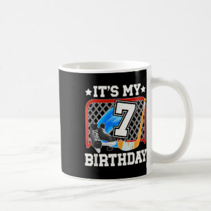 Mug Enfants 7e Anniversaire Hockey sur Glace Garçon 7