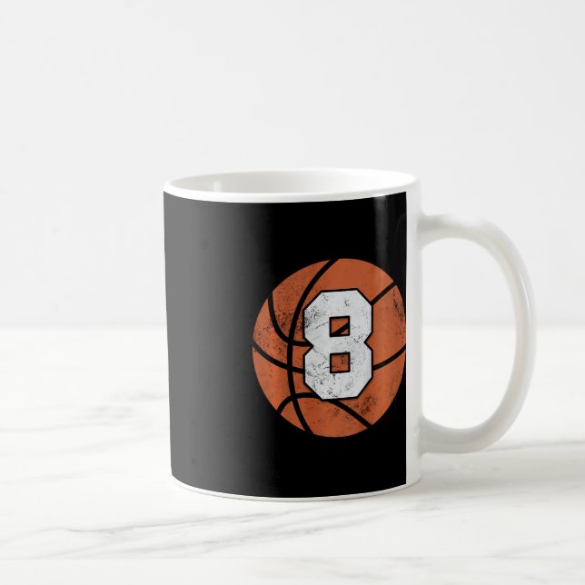Mug Enfants 8 ans Anniversaire Enfants Garçons Filles  (Droite)
