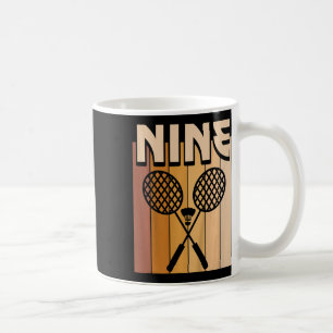Mug Enfants 9 ans Dminton Anniversaire Garçon 9e Anniv