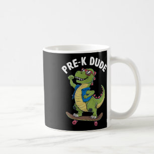Mug Enfants de maternelle skateboard dinosaure Prek Du