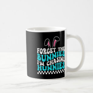 Mug Enfants de Pâques Oubliez les lapins je poursuis l