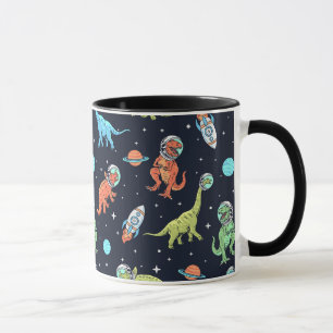Mug Enfants Dinosaur Astronaut Motif