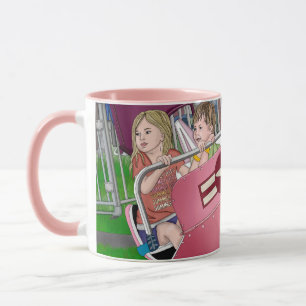 Mug Enfants en art lunaire du Carnaval