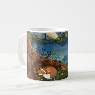 Mug Enfants idylliques d'illustration de faune de rive
