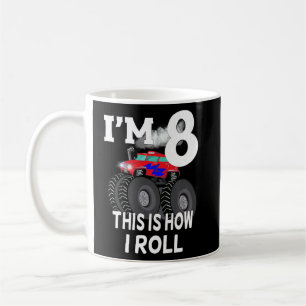Mug Enfants Monster Camion 8e anniversaire Anniversair
