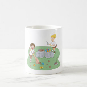 Mug Enfants Nettoyant Un Camping