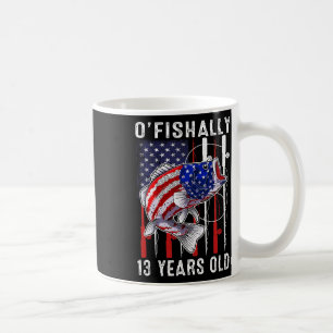 Mug Enfants O'fishally 13 Ans Anniversaire 13e Anniver