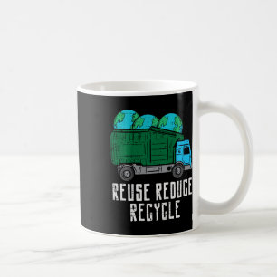 Mug Enfants réutiliser Réduire Recycle Garge Camion Ea