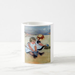 Mug Enfants sur la plage, Cassatt