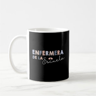 Mug Enfermera De La Escuela École Latine Infirmière