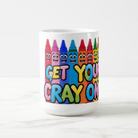 Enfilez Votre Crayon ! Happy Cartoon Crayons Art