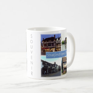 Mug ENG060 STRATFORD SUR AVON, Angleterre Europe,