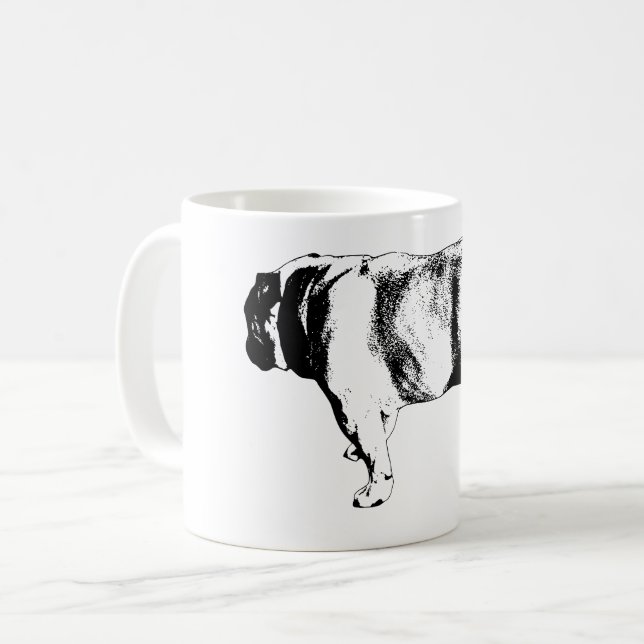 Mug Enjambée Confiante, Calme Matinal (Devant gauche)