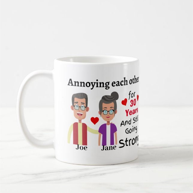 Mug Ennuyant l'un l'autre (Gauche)