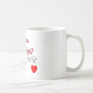 Mug Énonciations hilares d'infirmière cardiaque d'ER