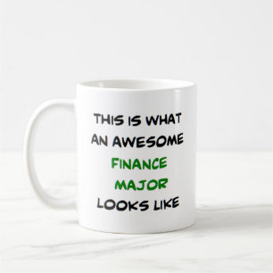 Mug énorme finance majeure