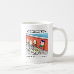 Mug Enquête de police Humpty Dumpty Cadeaux drôles