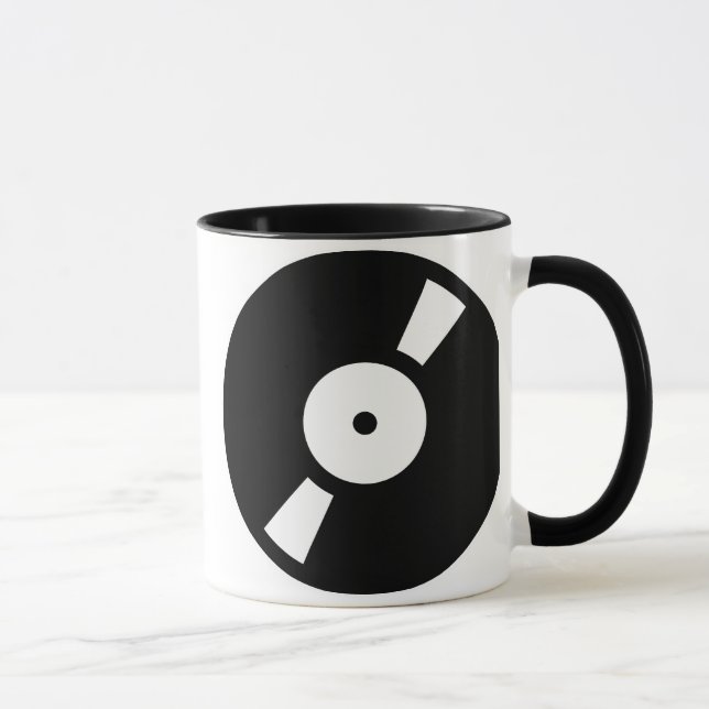 Mug enregistrement vinly rétro, enregistrement vinly r (Droite)