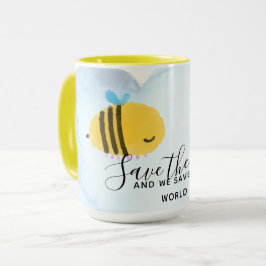 Mug Enregistrer Les Abeilles Citations Personnalisées 