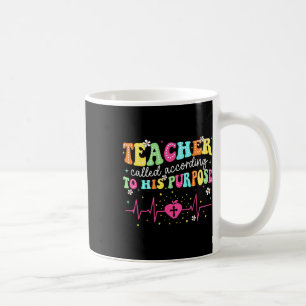 Mug Enseignant appelé selon son objectif chrétien