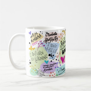 Mug Enseignant Cadeau d'Affirmation Quotidienne Cadeau
