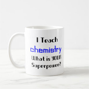 Mug enseignant de chimie
