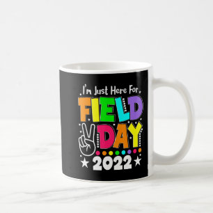 Mug Enseignant de la journée de l'école Je suis juste