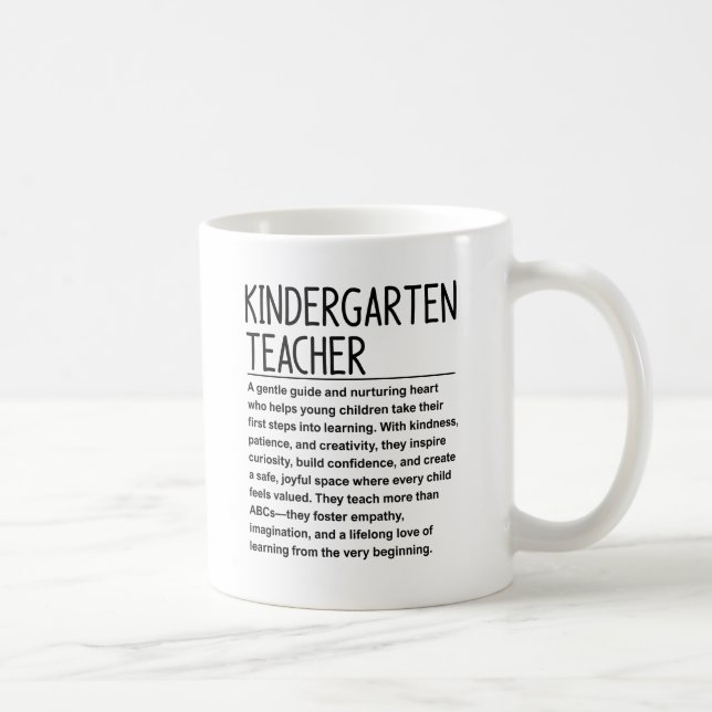 Mug Enseignant de maternelle (Droite)